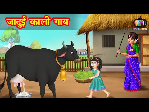जादुई काली गाय | jadui kali gaay | Jadui Kahaniya | Moral story