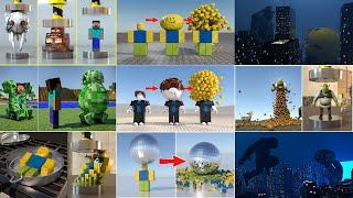 Roblox, Pacman, & Minecraft Weirdest Compilation Ever!
