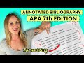 Annotated Bibliography Formatting Techniques
