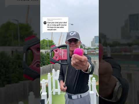 Father VS Son | UK's Hardest Crazy Golf! Can I Beat My Dad?