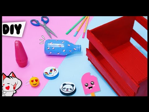 DIY's DO LIXO AO LUXO 😍♻️ FAÇA EM CASA SEM GASTAR NADA | Jessika Taynara