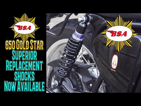 🚨FINALLY! The HAGON 2820 Shock Absorber Range is available for the BSA Gold Star!