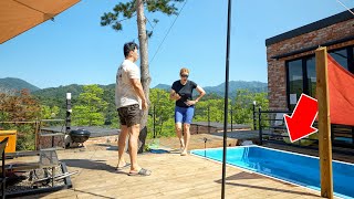 하루에 25만원!! 나만의 전용 수영장이 있는 캠핑장에서 캠핑을 해보자│가평 너의 아지트가 되어줄게