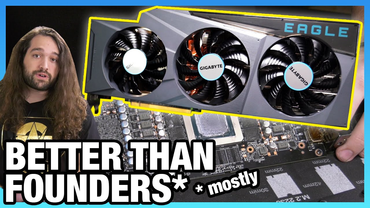 Gigabyte RTX 3080 Eagle Review: Better Thermals Than Founders Edition, Limited OC