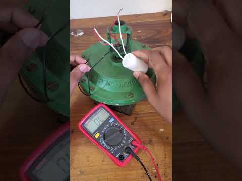 ফ্যানের ক্যাপাসিটর কানেকশন #fan #capacitor #ceilingfan