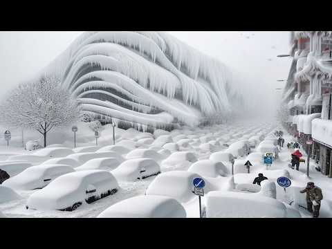 Japan's Tokachi Region Gets BURIED Under Record Breaking Snowfall