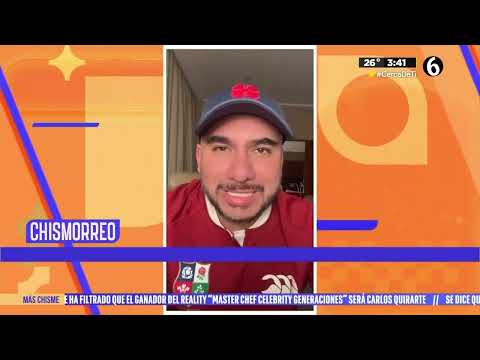 Alex Montiel confirma infidelidad a su esposa | El Chismorreo