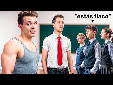 ¡Sus estudiantes le decían flaco, así que lo ayudé a ponerse en forma! 💪😎🔥