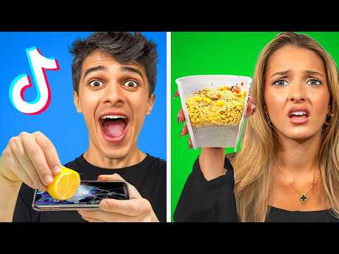 Brother Vs Sister TikTok Life Hacks!