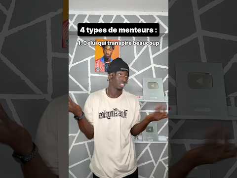 4 types de menteurs  💀 #humour #shorts #pourtoi #france #senegal