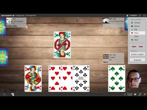 Cent-Skat skat-spielen.de mit Curlywurly & Goldfinger2022 #807