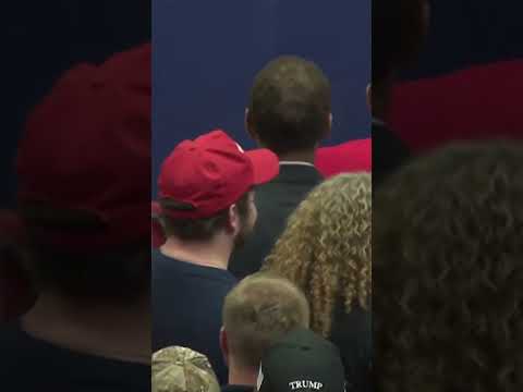 Trump invites auto worker on stage to address Michigan rally crowd LIVE