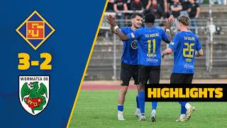 Highlights | TuS Koblenz - VfR Wormatia Worms 3:2 | 31. Spieltag | Oberliga RP/S | 2025/2026