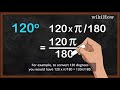 Converting Degrees to Radians