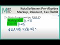 Markup, Discount, and Tax Calculations