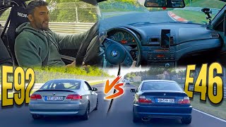 Quem é mais rapido? E46 vs E92 em Nurburgring 😱 2 Brasileiros colocando a prova! 🇧🇷