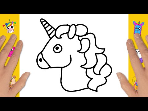 Draw your dream a unicorn coming to life on paper! 🎨🦄