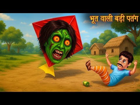 भूत वाली बड़ी पतंग | The Ghost Kite | Horror Stories | Hindi Kahaniya | Stories in Hindi | Chudail