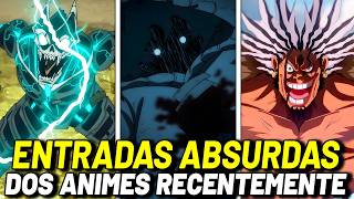AS 10 ENTRADAS MAIS ÉPICAS DOS ANIMES Pt 14 (só entrada lendária)
