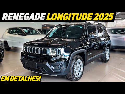 ESSE É O NOVO JEEP RENEGADE LONGITUDE 2025 + O QUE MUDA!