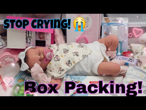 Protect your...!! 👶🏻 Send Reborn Doll home with me 🏠 Box Packing of newborn baby girl 📦