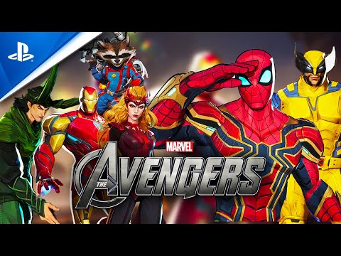 All MCU Outfits + MCU MVP Animations in Marvel Rivals