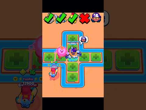 BRAWLERS VS BOSS GROM ULTIMATE SUPER! SURVIVAL BATTLE!?? #brawlstars #bs #shorts