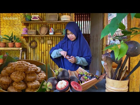 Panen Manggis | Bikin Cookies Kulit Manggis | Hidup di Desa