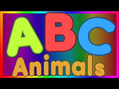 ABC Song Animals | Learn Alphabet with Animals | ABC Baby Songs