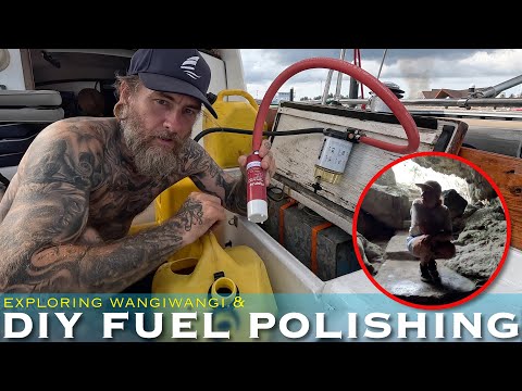 DIY Fuel polishing System for Dirty Diesel in Indonesia & Exploring Wangiwangi Island