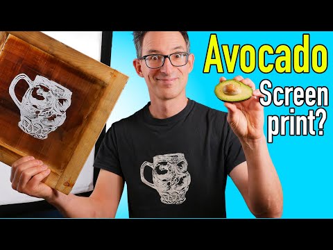 Avocado and Laser to Make Screenprinting Screens??  Creality Falcon 2 Pro Laser Cutter Review.
