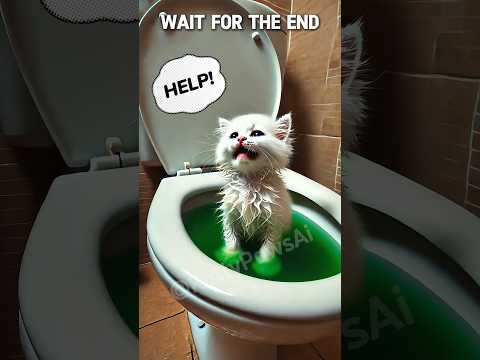 When Evil Grandma Flushed a Kitten #shorts