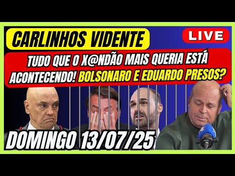 CARLINHOS VIDENTE PREVISÕES, TUDO QUE O X@NDÃO MAIS QUERIA ESTÁ ACONTECENDO! BOLSONARO E EDUARDO