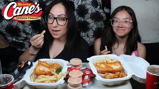 RAISING CANES MUKBANG WITH SONIA