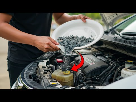 Pour gravel into the radiator tube, many professional mechanics do not discuss this