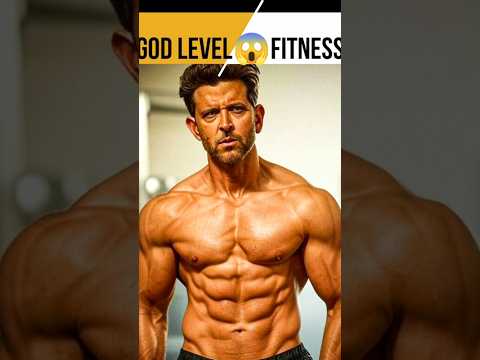 Hrithik Roshan🔥GOD Physique #shorts #hrithikroshan #trending #youtubeshorts #bollywood #shorts #body