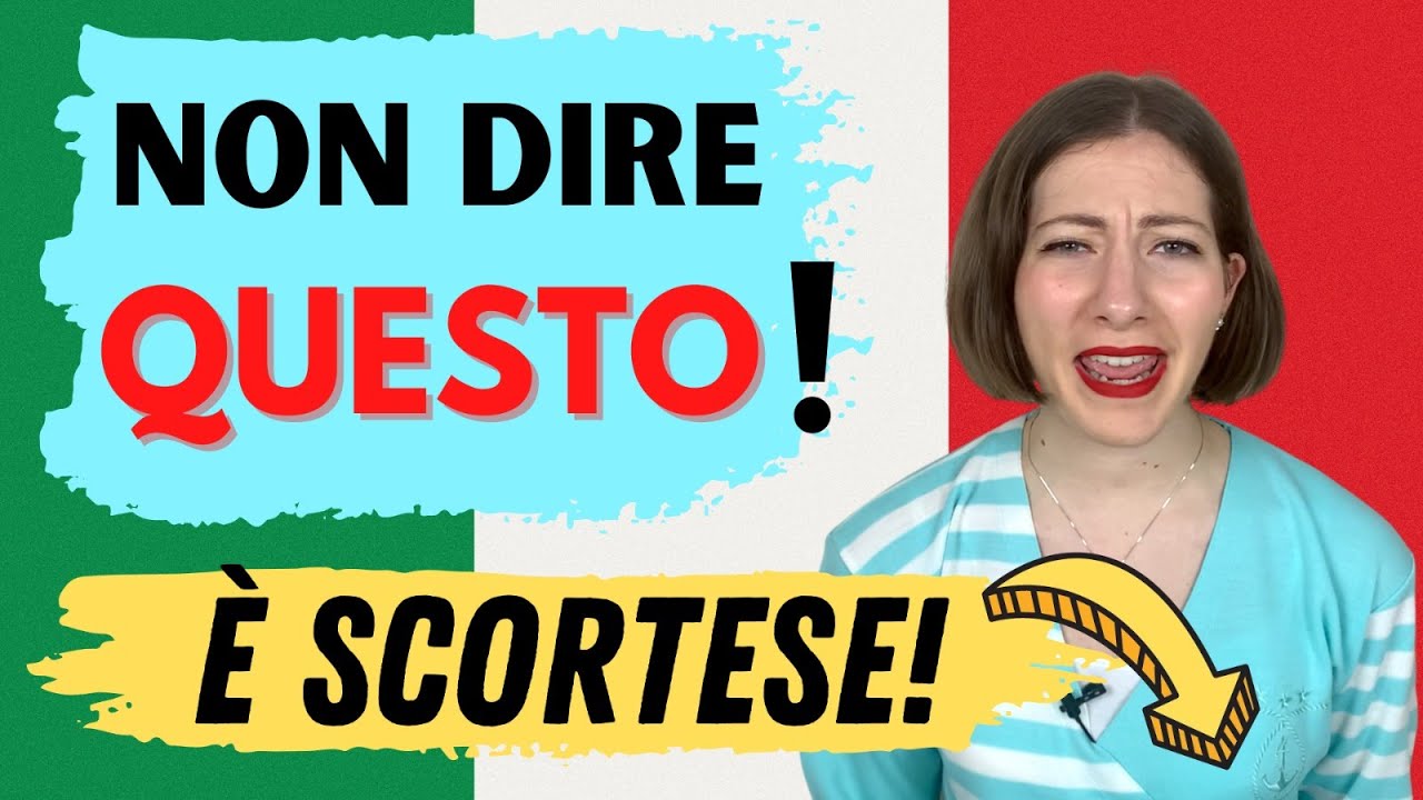 7 Espressioni SCORTESI da EVITARE in italiano per NON offendere: Impara le Alternative Cortesi!