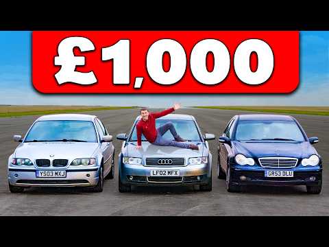 BMW vs Mercedes vs Audi: Por £1.000!?