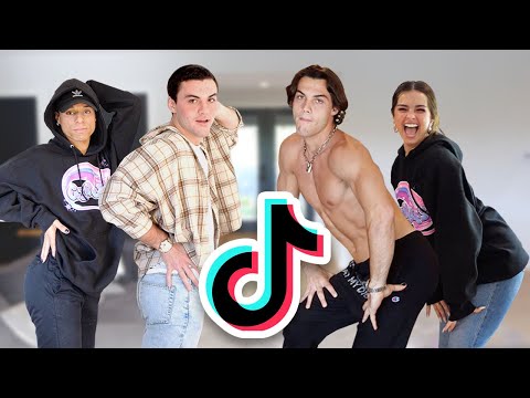 Learning Tik Tok Dances From Larray & Addison Rae