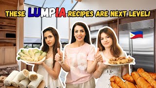 FIRST Time Making LUMPIA With My Daughters- We Didn't Expect This!🤯 اطيب شي ممكن تجربوه