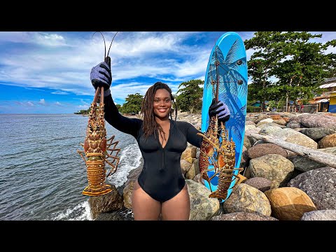 CATCHING GIANT LOBSTERS FOR FOOD - Handmade Lobster Burgers