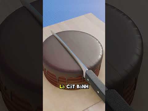 mẹo cắt bánh kem để bánh được tươi ngon lâu hơn.
