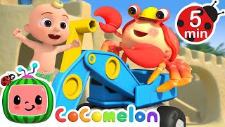 Crab-solutely Amazing 🦀🏰 | Stay Pawsitive | JJ's Animal Time | Preschool Cartoons
