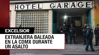Balean en asalto a mujer extranjera en calles del Centro Histórico de la CDMX