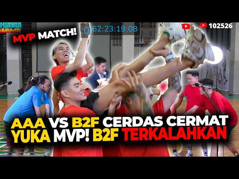 AAA VS B2F CERDAS CERMAT! YUKA MVP B2F TERKALAHKAN🤣 #MARAPTHON3