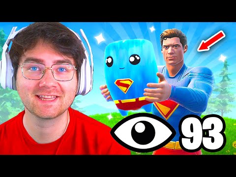I Hosted a SUPERMAN SPRITE Only Tournament in Fortnite