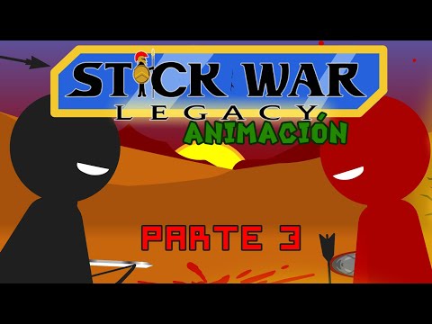 Stick War Legacy - animación parte 3 [sticknodes/blender]
