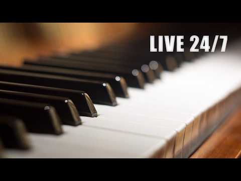 Relaxing Piano Music 24/7 | Sleep Music, Stress Relief and Deep Relaxation