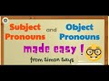 Differentiating Subject and Object Pronouns