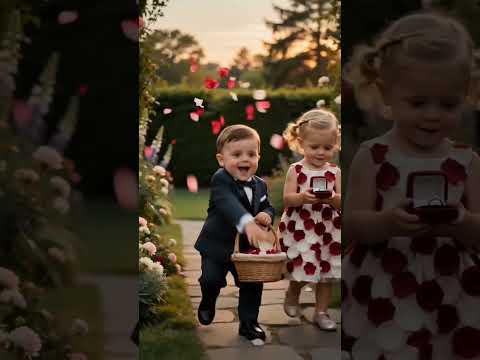 These Toddlers Swapped Their Wedding Duties And Nailed It Perfectly #flowergirl
